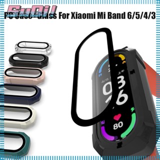 Suqi เคส PC แบบแข็ง สําหรับ Mi Band 6 5 4 3