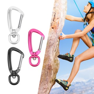 CCclamber Snap Hook อลูมิเนียมอัลลอยด์หมุน Eye Link สำหรับ Pet Leash Hammocks Keychains