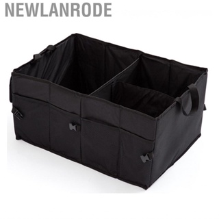 Newlanrode Trunk Storage Organizer  Car Multiple Pockets Easy Access for Vehicle