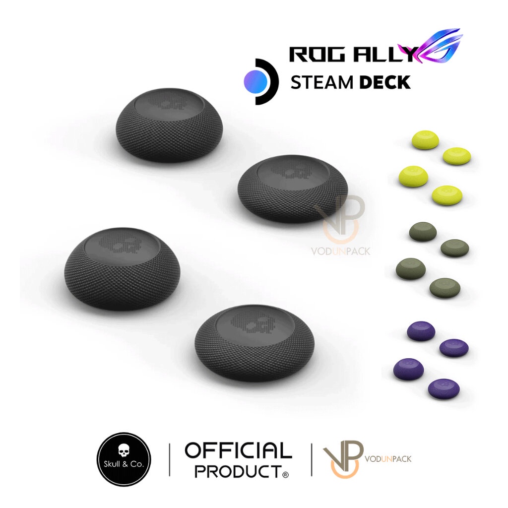 [ SKULL & CO. ] Mobapad / Rog Ally / Legion Go / Steam Deck Convex Thumb Grip Set 4 ชิ้น พร้อมส่ง