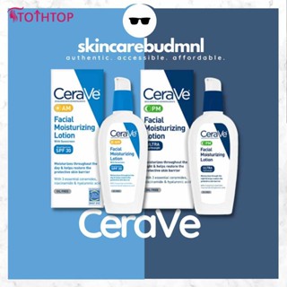 Cerave Am Pm Cream Moisturizing&amp;repairing Day Cream ครีมกลางคืน Body Lotion Full Body Availability 89ml [TOP]