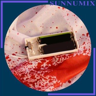 [Sunnimix] ผ้าเรืองแสง สําหรับตกแต่งบ้านผีสิง ปาร์ตี้ฮาโลวีน 3 ชิ้น