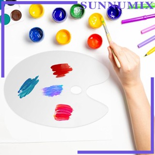 [Sunnimix] ถาดผสมสีน้ํามันอะคริลิคใส ไม่เหนียวติด สําหรับงานฝีมือ DIY