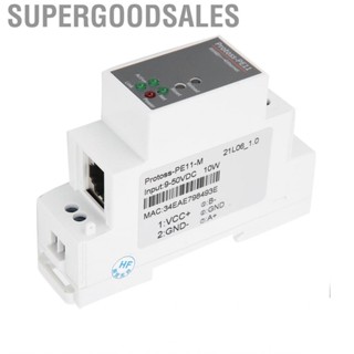 Supergoodsales 9-50VDC 10W RS485 To WIFI Serial Server Rail Mounting Ethernet Module