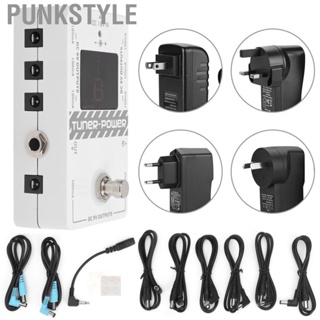 Punkstyle Tuning Power Supply  Tuner Portable for Outdoor Performance Music Club Lover Guitarist