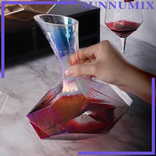 [Sunnimix] โหลแก้วใส่เครื่องดื่ม สีแดง สําหรับบ้าน คาเฟ่ ร้านอาหาร