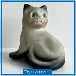 [Dynwave1] รูปปั้นแมว สําหรับตกแต่งสวน ชั้นวางหนังสือ