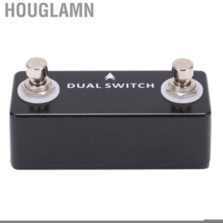 Houglamn Dual Footswitch Momentary Guitar Pedal Lock Free Foot Controller With