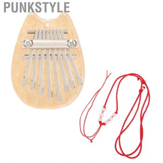 Punkstyle Thumb Piano Mini Transparent Acrylic  Ear Finger Musical Instruments 8 Key ne