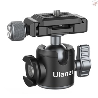 Hlluth Ulanzi U-80L Arca Swiss หัวบอล พร้อมแผ่นปลดเร็ว 1/4 นิ้ว สําหรับกล้อง DSLR ILDC โหลด 10 กก.