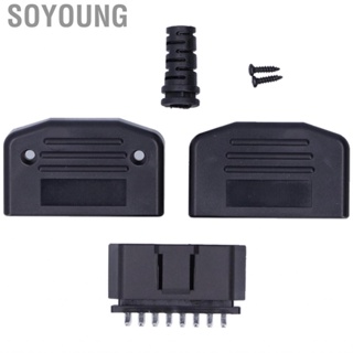 Soyoung automotive Adapter Auto Diagnostic Tool  16 Pin Male Connector Plug Universal for Most Car