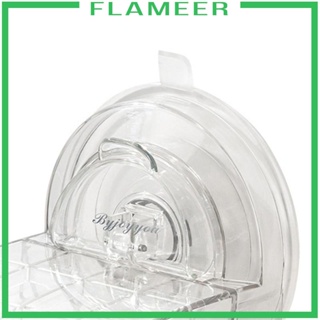 [Flameer] ที่วางเท้าอาบน้ํา แบบปุ่มดูดติดผนัง กันลื่น สําหรับผู้หญิง และผู้ชาย