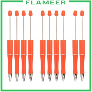 [Flameer] ปากกาลูกลื่น ลูกปัด สร้างสรรค์ DIY สําหรับโรงเรียน สํานักงาน จบการศึกษา 10 ชิ้น