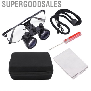 Supergoodsales Surgical Magnifying Glass  Head Magnifier Adjustable with Tool Bag for Dental Clinic Doctor Hospital