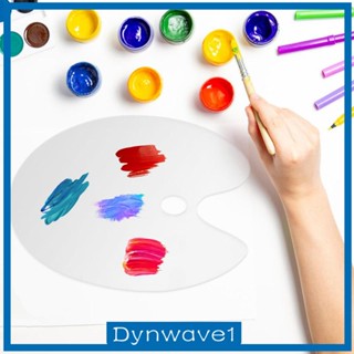 [Dynwave1] ถาดผสมสีน้ํามันอะคริลิคใส ไม่เหนียวติด สําหรับงานฝีมือ DIY