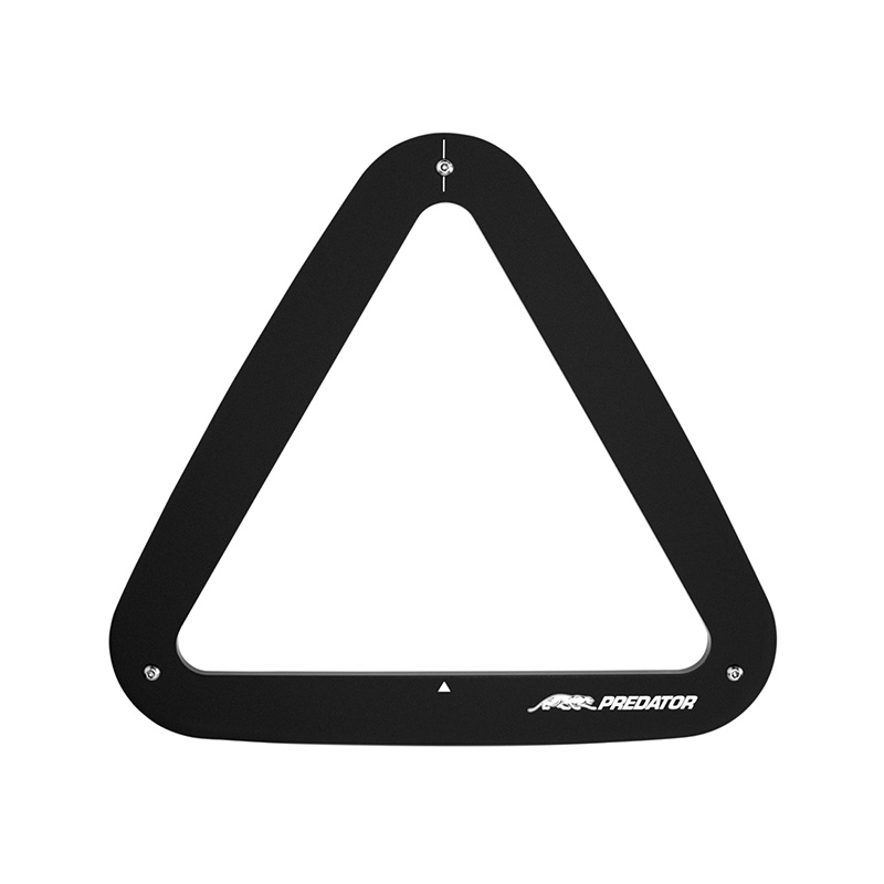 Predator Rack  สามเหลี่ยมตั้งลูก เกมพูล 8 ลูก Aerorack 8-Ball Rack Black