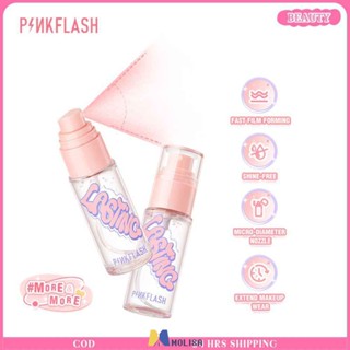 Pinkflash สเปรย์ 40ml Moisturizing Matte Oil Control ล็อค Fast Film-forming ยาวนานแต่งหน้าเครื่องสำอาง MOLISA