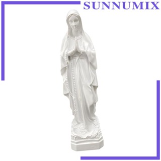 [Sunnimix] ฟิกเกอร์เรซิ่น Mary งานฝีมือทางศาสนา สําหรับตกแต่งโต๊ะ ห้องนอน