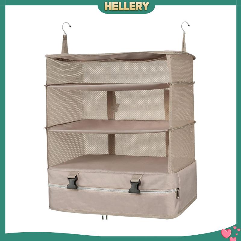 [HelleryTH] กระเป๋าเดินทาง แบบแขวน 3 ชั้น ประหยัดพื้นที่ สําหรับ RV Apartment