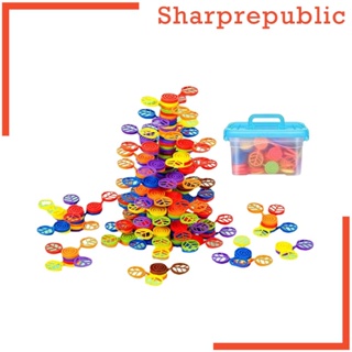 [Sharprepublic] ของเล่นตัวต่อเกม Montessori เสริมการเรียนรู้เด็ก