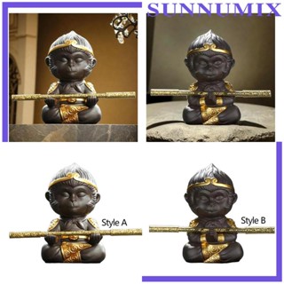 [Sunnimix] ฟิกเกอร์รูปปั้นสัตว์เลี้ยง ชา ขนาดเล็ก สําหรับตกแต่งบ้าน ออฟฟิศ โต๊ะกลาง ของขวัญ