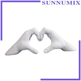 [Sunnimix] รูปปั้นหัวใจ ท่าทางนามธรรม สําหรับตกแต่งบ้าน โต๊ะ ตู้ งานแต่งงาน