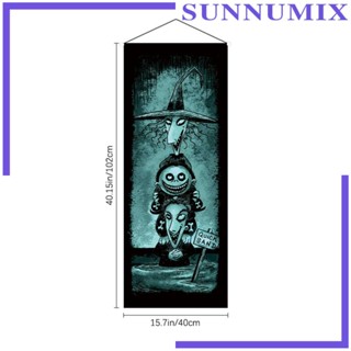 [Sunnimix] โปสเตอร์ฮาโลวีน แขวนผนัง ฉากหลัง โปสเตอร์ ตกแต่งผนัง ศิลปะ ภาพวาด สําหรับเทศกาล ในร่ม