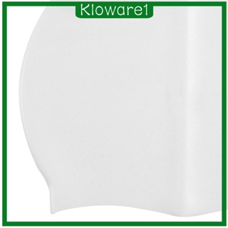 [Kloware1] หมวกว่ายน้ํา ซิลิโคน สีพื้น กันน้ํา สําหรับฝึกว่ายน้ํา แล่นเรือใบ แข่งรถ ทุกเพศ ทุกวัย