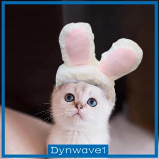 [Dynwave1] ผ้าโพกศีรษะ สําหรับสัตว์เลี้ยง ลูกแมว กระต่าย