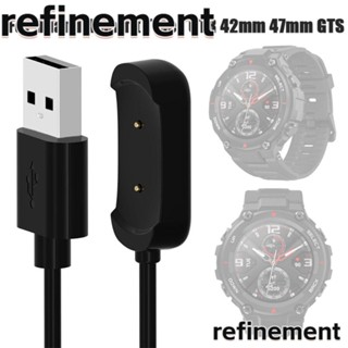 Refinement แท่นชาร์จ USB แบบพกพา สําหรับ Huami Amazfit T-Rex GTR