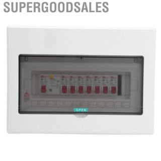 Supergoodsales Electric Distribution Box  Circuit Breaker Switch Consumer Unit for Outdoor Professional Home