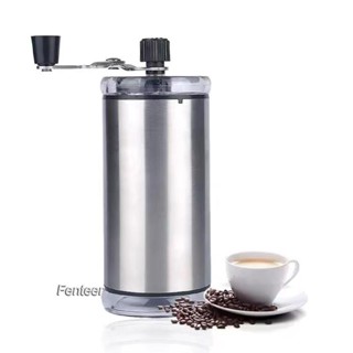 [Fenteer] เครื่องบดเมล็ดกาแฟเซรามิค แบบแมนนวล ปรับได้ สําหรับตั้งแคมป์ ท่องเที่ยว บ้าน