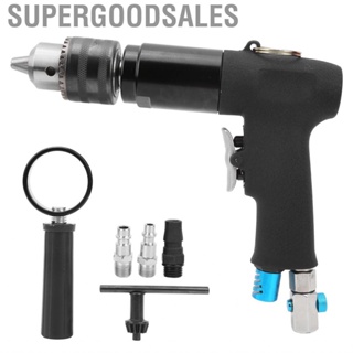 Supergoodsales Reversible Pneumatic Drill Air Hole Drilling Tool 13mm Tapping for Home Appliance Maintenance Furniture Machine Production