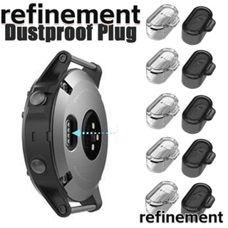 Refinement ฝาครอบพอร์ตชาร์จ กันฝุ่น TPU แบบพกพา ทนทาน