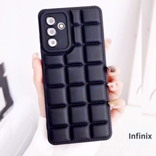 เคสซิลิโคนนิ่ม ทรงสี่เหลี่ยม กันกระแทก สําหรับ Infinix Hot 6 7 8 9 Pro 9 10 Play 10T 10S NFC 10i