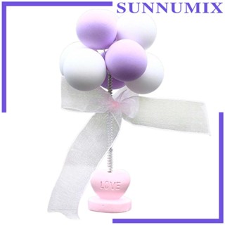 [Sunnimix] ลูกโป่งแดชบอร์ดรถยนต์ น่ารัก หลากสี อุปกรณ์เสริม สําหรับตกแต่งโต๊ะทํางาน บ้าน สํานักงาน เด็ก