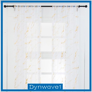 [Dynwave1] ผ้าม่านโปร่งใส 100x200 ซม. สีขาว สําหรับตกแต่งบ้าน ห้องครัว ห้องนอน กระจกบานเลื่อน