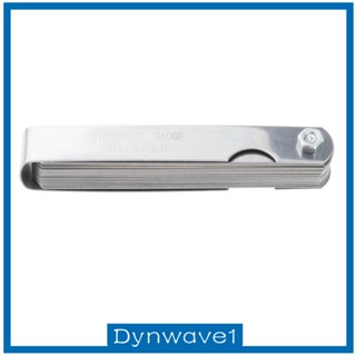 [Dynwave1] ไม้บรรทัดวัดความหนาช่องว่าง 32 องศา โลหะ อเนกประสงค์ สําหรับวิศวกรแบริ่ง