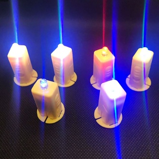 【จัดส่ง】ไฟเทียนอิเล็กทรอนิกส์ LED สำหรับเด็กจำลองโคมไฟวันหยุด DIY สีสันสดใสของขวัญของเล่นไส้ตะเกียงสร้างสรรค์