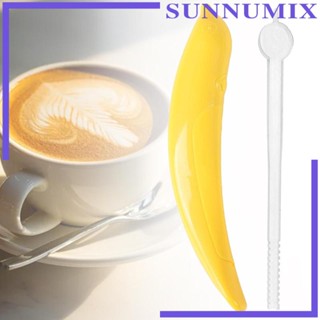 [Sunnimix] ปากกาแกะสลักกาแฟไฟฟ้า สําหรับทําลาเต้ เค้ก DIY