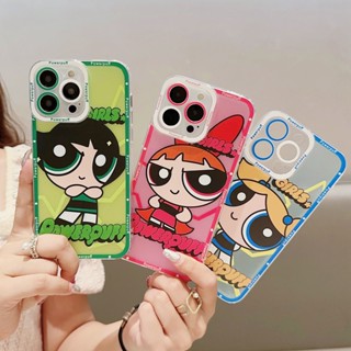 เคสโทรศัพท์มือถือซิลิโคน TPU นิ่ม ใส กันกระแทก ลาย Paly Powerpuff Girls สําหรับ Infinix Smart 7 6 5 Note 12 11 Pro