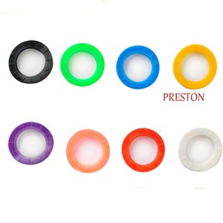 Preston ปลอกกุญแจ แบบกลวง ทรงกลม คละสี 8 ชิ้น 8 ชิ้น