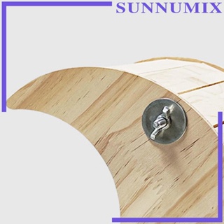 [Sunnimix] ของเล่นบ้านหนูแฮมสเตอร์ ปราสาทกระต่าย ทําจากไม้ สําหรับหนูแฮมสเตอร์ เจอร์บิล