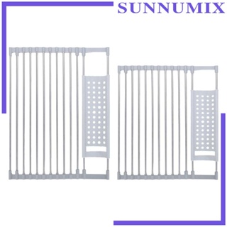 [Sunnimix] ชั้นวางจาน อ่างล้างจาน แบบม้วน พกพา สําหรับอ่างล้างจาน ห้องครัว โรงแรม