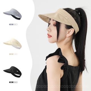 0828YWBH New Summer Portable Sun Protection Visor Cap UV Protection Outdoor Casual Sun-Proof Face-Covering All-Match Beach Sun Hat Sun Protection防晒 NR31