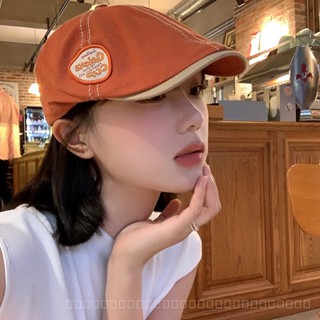 0828YWBH Retro Minority Advance Hats Womens Autumn and Winter Japanese Style All-Matching Big Head Circumference Beret Korean Style Face-Looking Little Newsboy Hat Sun Protection