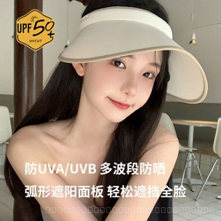 0828YWBH Sun Protection Sun Hat for Women Summer Air Top Korean Style Peach Heart Uv Protection Big Brim Seaside Non-Blocking Sight Age-Reducing Sun Protection防晒 42X9