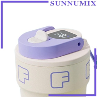 [Sunnimix] แก้วมักสุญญากาศ สเตนเลส 316 พร้อมหน้าจอ LED กันรั่ว สําหรับชา กาแฟ