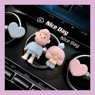 Popular Internet Celebrity Bob Car Aromatherapy Fragrant Stone Air Outlet Decoration Car Interior Decoration Ornament Car Interior Design Supplies Car decoration