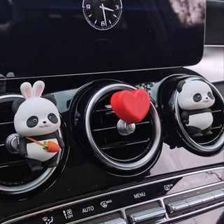 Auto Perfume Aromatherapy Car Air Conditioning Outlet Cute Carrot Panda Fork Waist Panda Fragrant Stone Decoration Car decoration